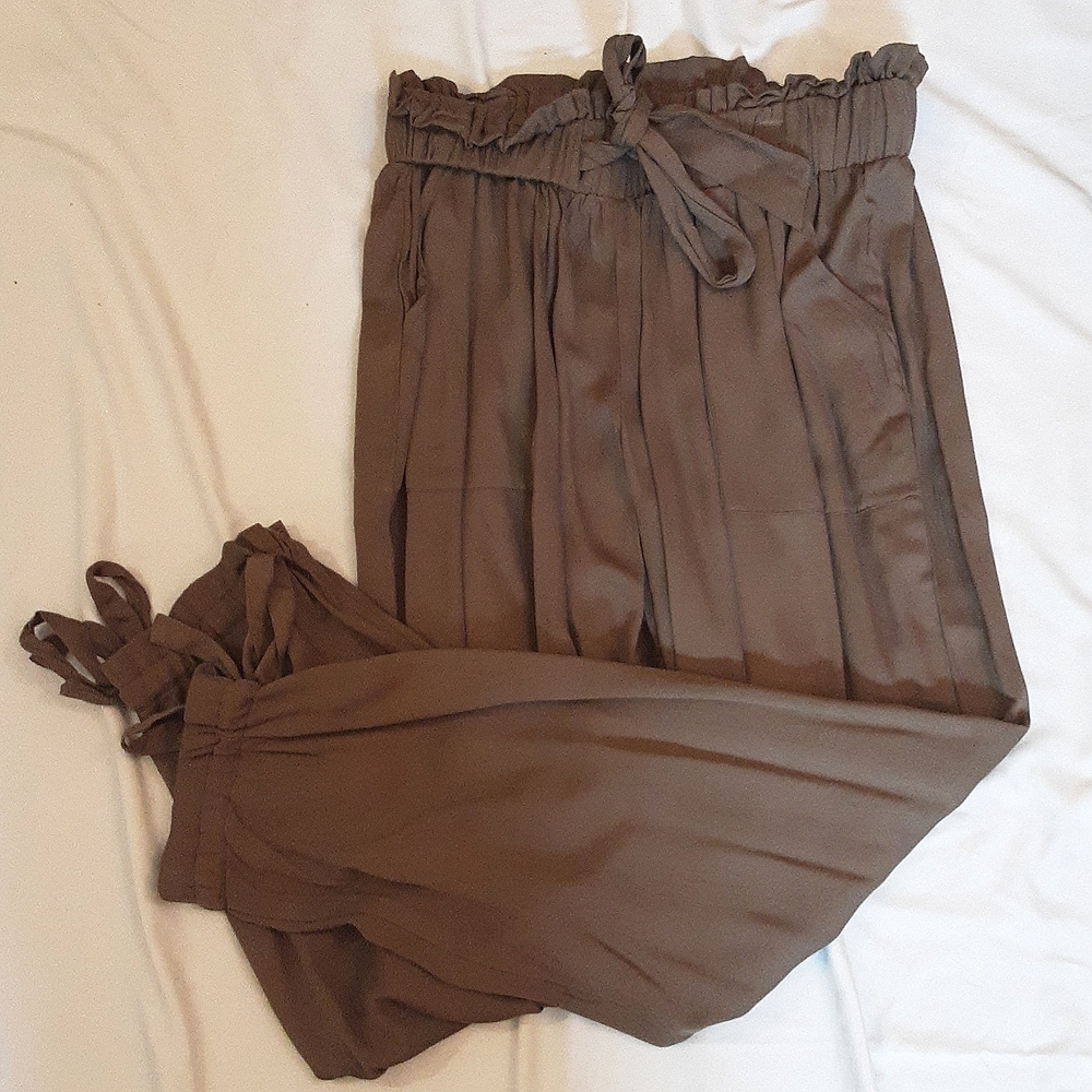 Paper Bag Waist Pants